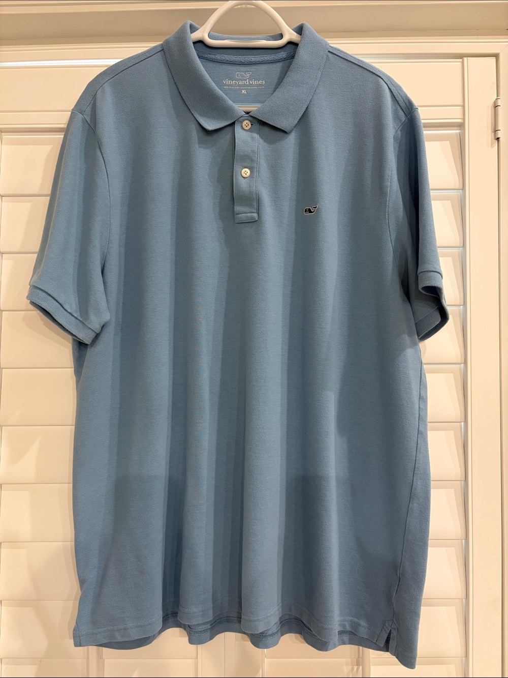 LIKE NEW! Vineyard Vines Light Blue Polo XL